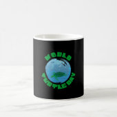 亀の恋人 | World Turtle Day コーヒーマグカップ (中央)