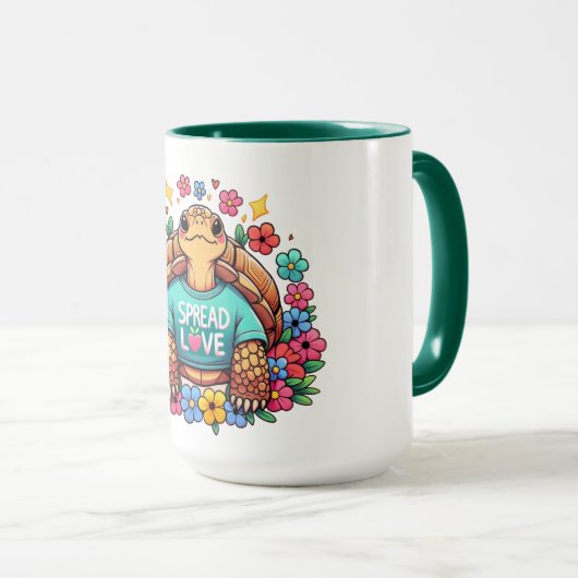 亀の愛を広める | マグ (正面右)