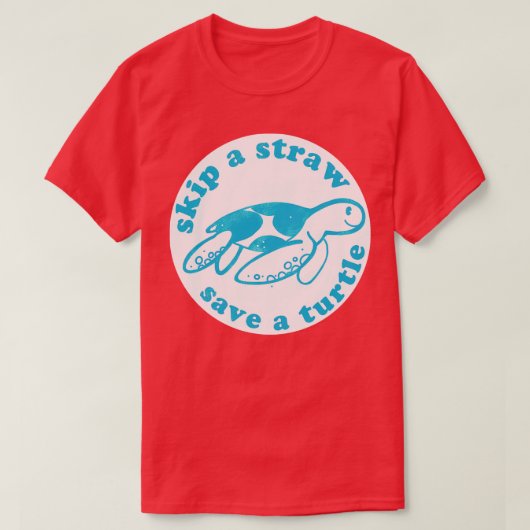 亀の救毛を抜く Tシャツ (デザイン正面)