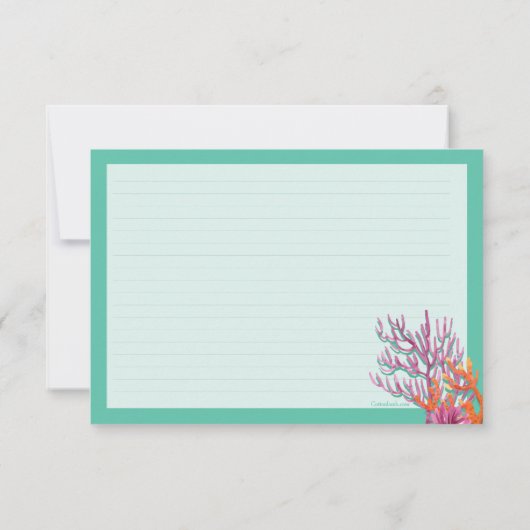 亀の文房具/招待状 招待状 (裏面)