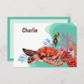 亀の文房具/招待状 招待状 (正面/裏面)