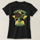 亀の母ヴィンテージ亀は爬虫類の恋人タートル Tシャツ (デザイン正面)