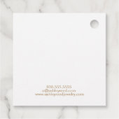 亀の海インスパイアジュエリー価格ラベル フェイバータグ (裏面)