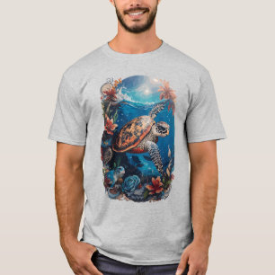 亀の海 Tシャツ