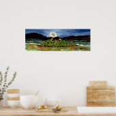 亀の甲子族月夜見のポスター ポスター (キッチン)