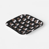 亀の甲（こう）めでたいモルモットの型だ。 ペーパープレート (傾斜あり)