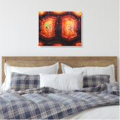 亀の甲 キャンバスプリント (インサイチュ (寝室))