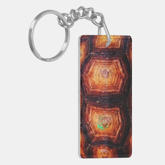 亀の甲 キーホルダー (正面左)