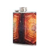 亀の甲 フラスク (左)