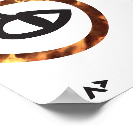 亀の甲 ポスター (角)