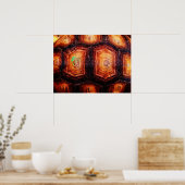 亀の甲 ポスター (キッチン)