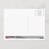 亀の甲 ポストカード (裏面)