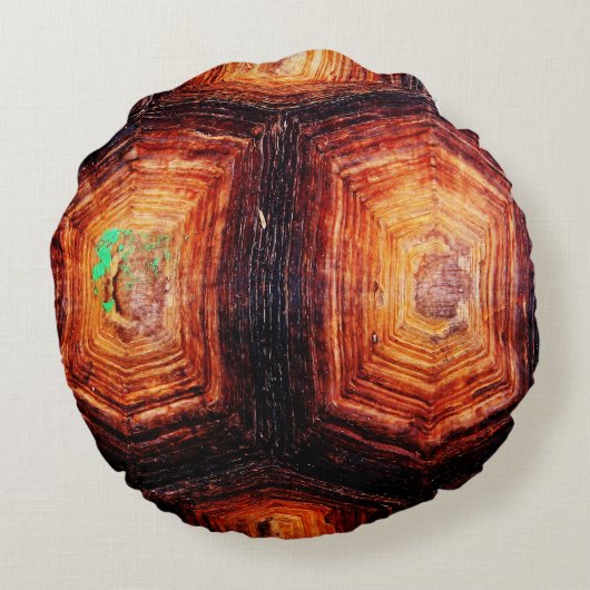 亀の甲 ラウンドクッション (裏面)