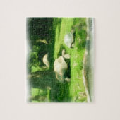 亀の競走 ジグソーパズル (縦)