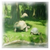 亀の競走 タイル (正面)