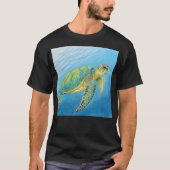 亀の美しさ Tシャツ (正面)