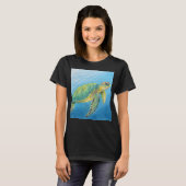 亀の美しさ Tシャツ (正面フル)
