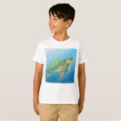 亀の美しさ Tシャツ (正面フル)