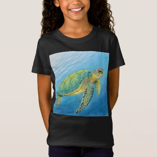 亀の美しさ Tシャツ (正面)