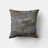 亀の自然パターン クッション (裏面)