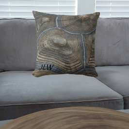 亀の自然パターン クッション