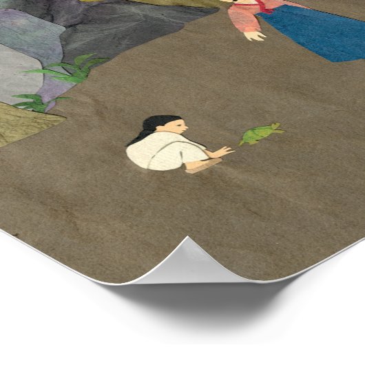 亀の船の本から宮殿への旅 ポスター (角)