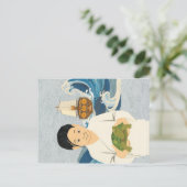 亀の船の表紙絵 ポストカード (スタンド正面)