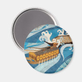 亀の船戦 マグネット (正面/裏面)