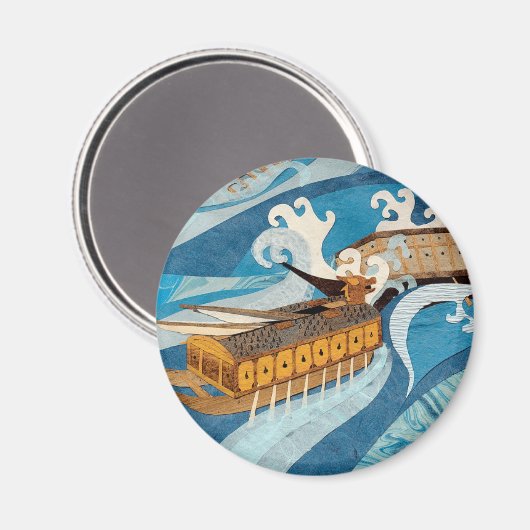 亀の船戦 マグネット (正面/裏面)