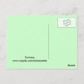 亀の葉書 ポストカード (裏面)