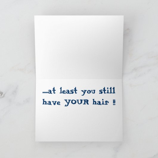 亀の誕生日カード カード (内部)