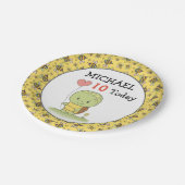 亀の誕生日 ペーパープレート (アングル)