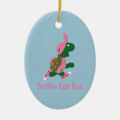 亀の走巣 セラミックオーナメント (正面)