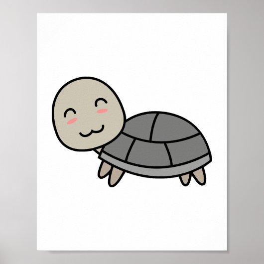 亀の風刺動物 ポスター (正面)