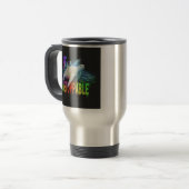 「亀は止められない」タンブラー トラベルマグ (正面左)