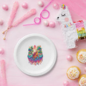 亀は液園に浮かぶ。 ペーパープレート (パーティー)