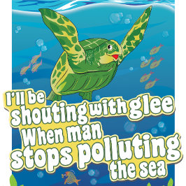 亀は…喜んで叫ぶ Tシャツ