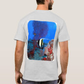 亀や魚とダイビング Tシャツ (裏面)