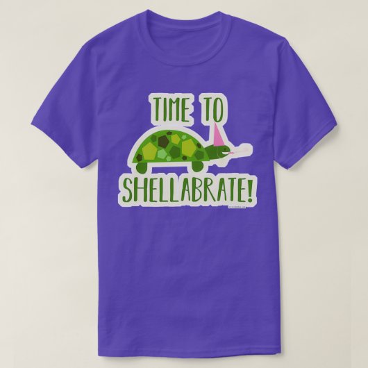 亀を保護する時間 Tシャツ (デザイン正面)