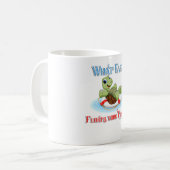 亀を浮かべるものは コーヒーマグカップ (正面左)