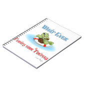 亀を浮かべるものは ノートブック (左側)