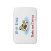 亀を浮かべるものは バスマット (正面縦)