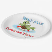 亀を浮かべるものは ペーパープレート (アングル)