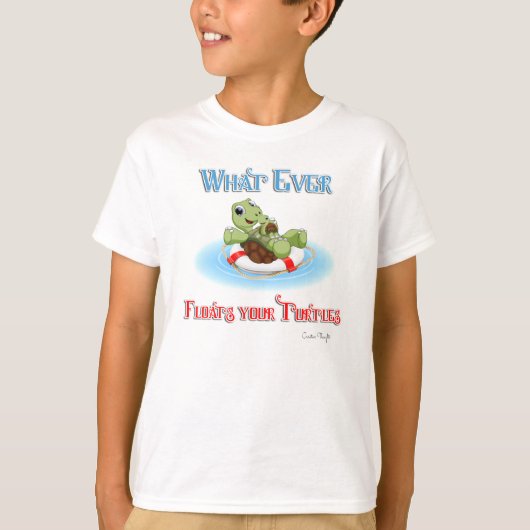 亀を浮かべるものは Tシャツ (正面)