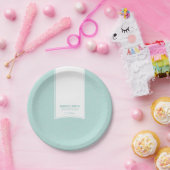 亀エレガント型の誕生日パーティー ペーパープレート (パーティー)