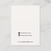 亀エレガント甲輪 名刺 (裏面)