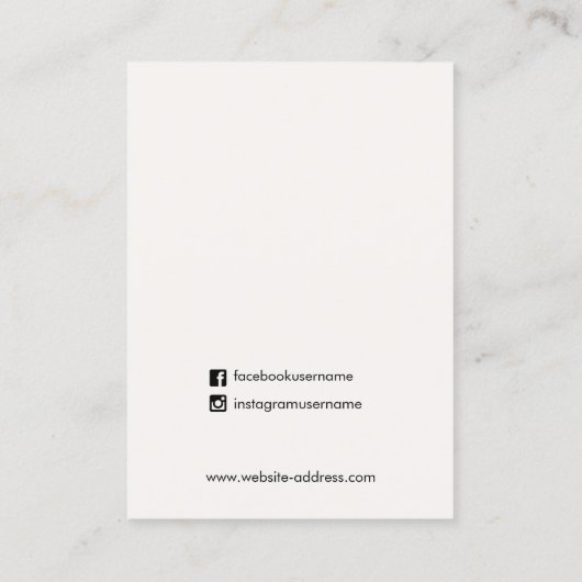 亀エレガント甲輪 名刺 (裏面)