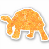 亀ステッカー シール (正面)