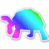 亀ステッカー シール (正面)