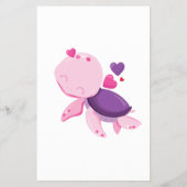 亀ベビーABCベビーシャワーゲームカード チラシ (裏面)